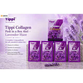 Tippi Collagen Pedi in a Box 4in1 - Lavender Haze