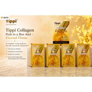 Tippi Collagen Pedi in a Box 4in1 - Eternal Flame