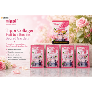 Tippi Collagen Pedi in a Box 4in1 - Secret Garden