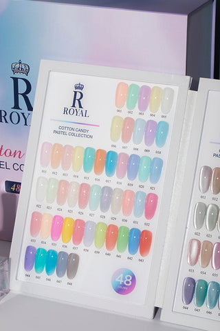 Pastel Cotton Candy Cat Eye Collection | 48 Colors