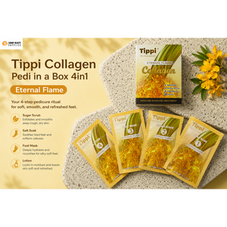 Tippi Collagen Pedi in a Box 4in1 - Eternal Flame