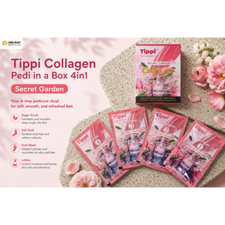 Tippi Collagen Pedi in a Box 4in1 - Secret Garden