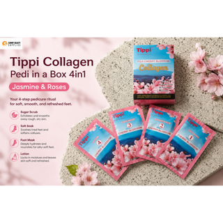 Tippi Collagen Pedi in a Box 4in1 - Cherry Blossom