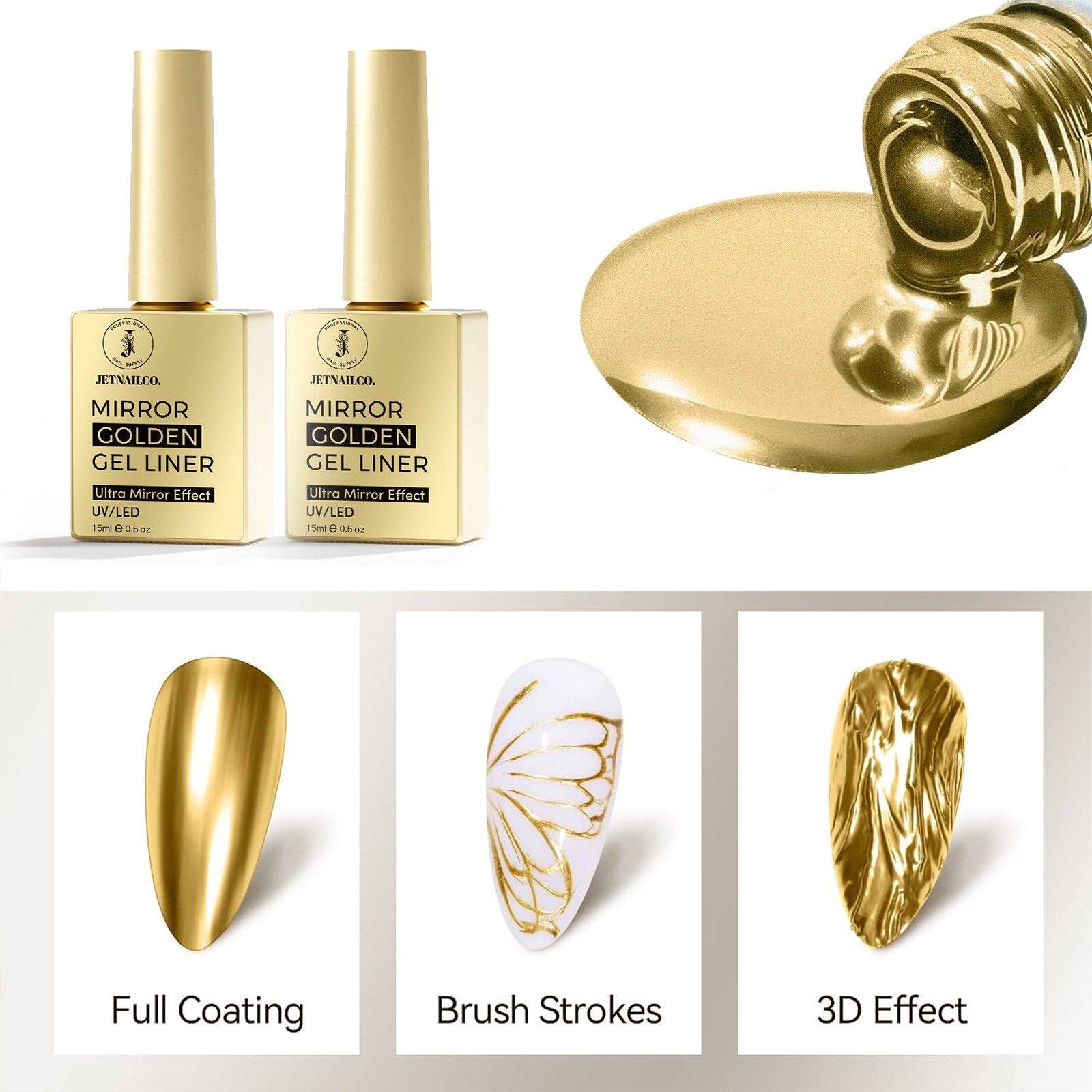 Mirror Gold Gel Liner