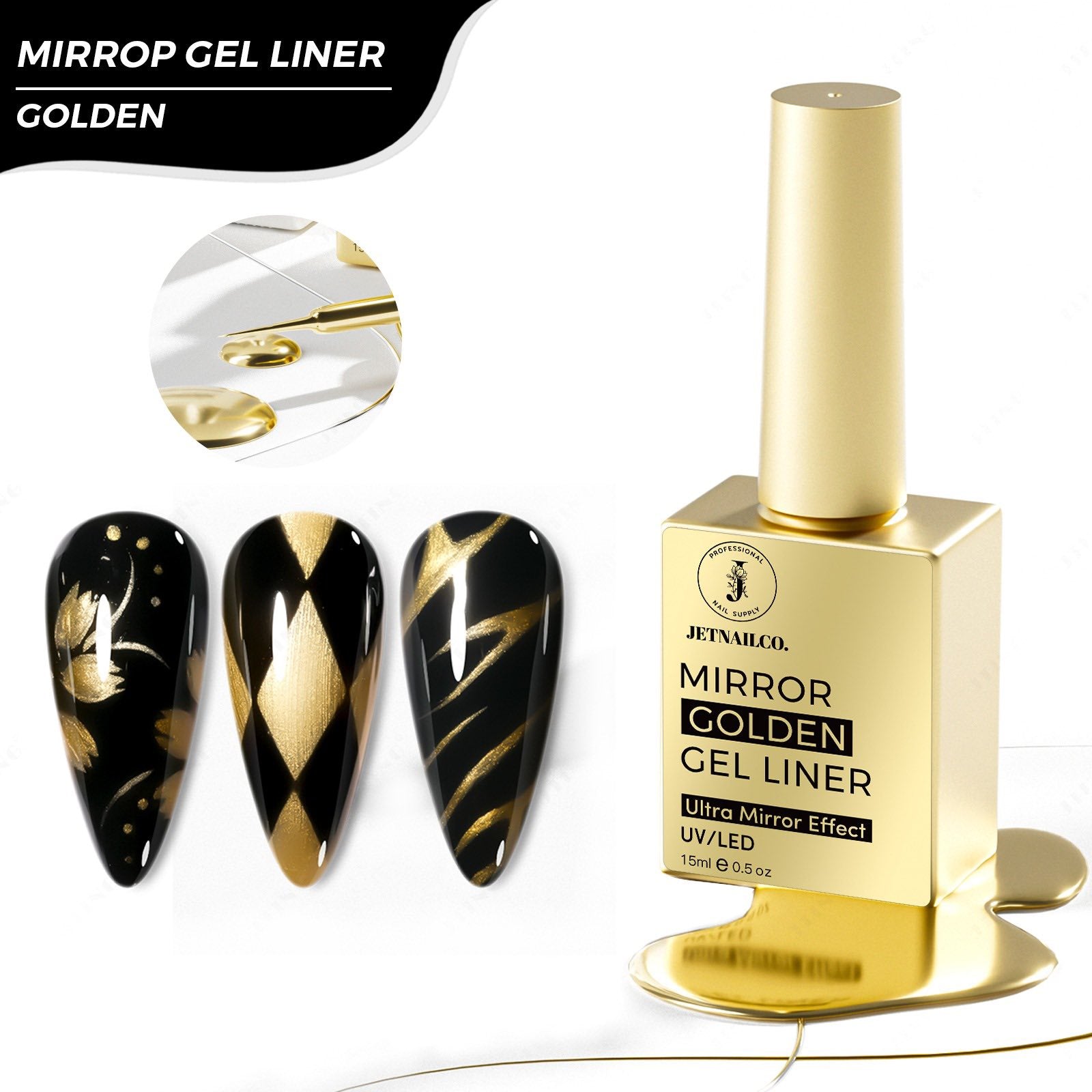 Mirror Gold Gel Liner