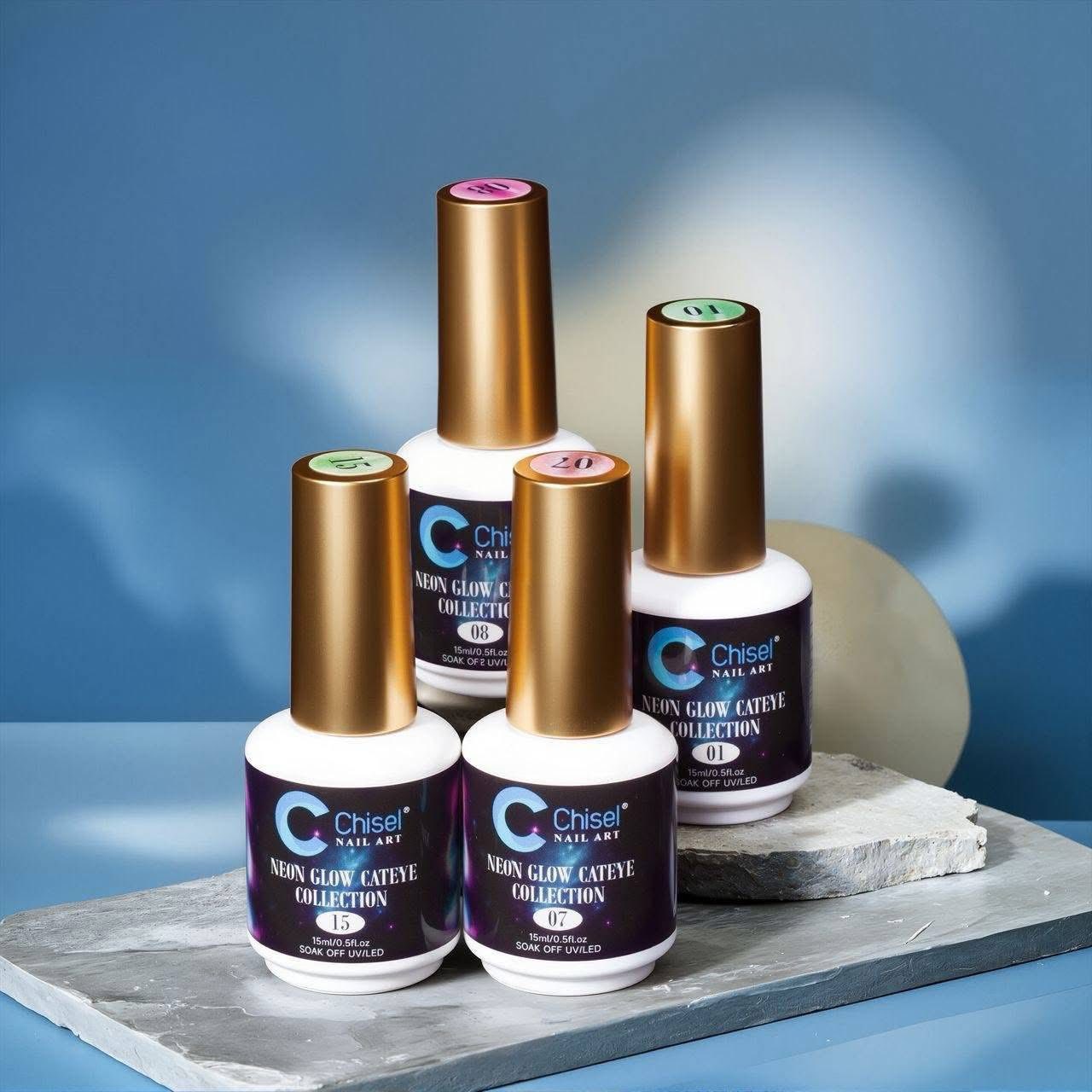 Chisel Neon Glow Cat Eye Collection