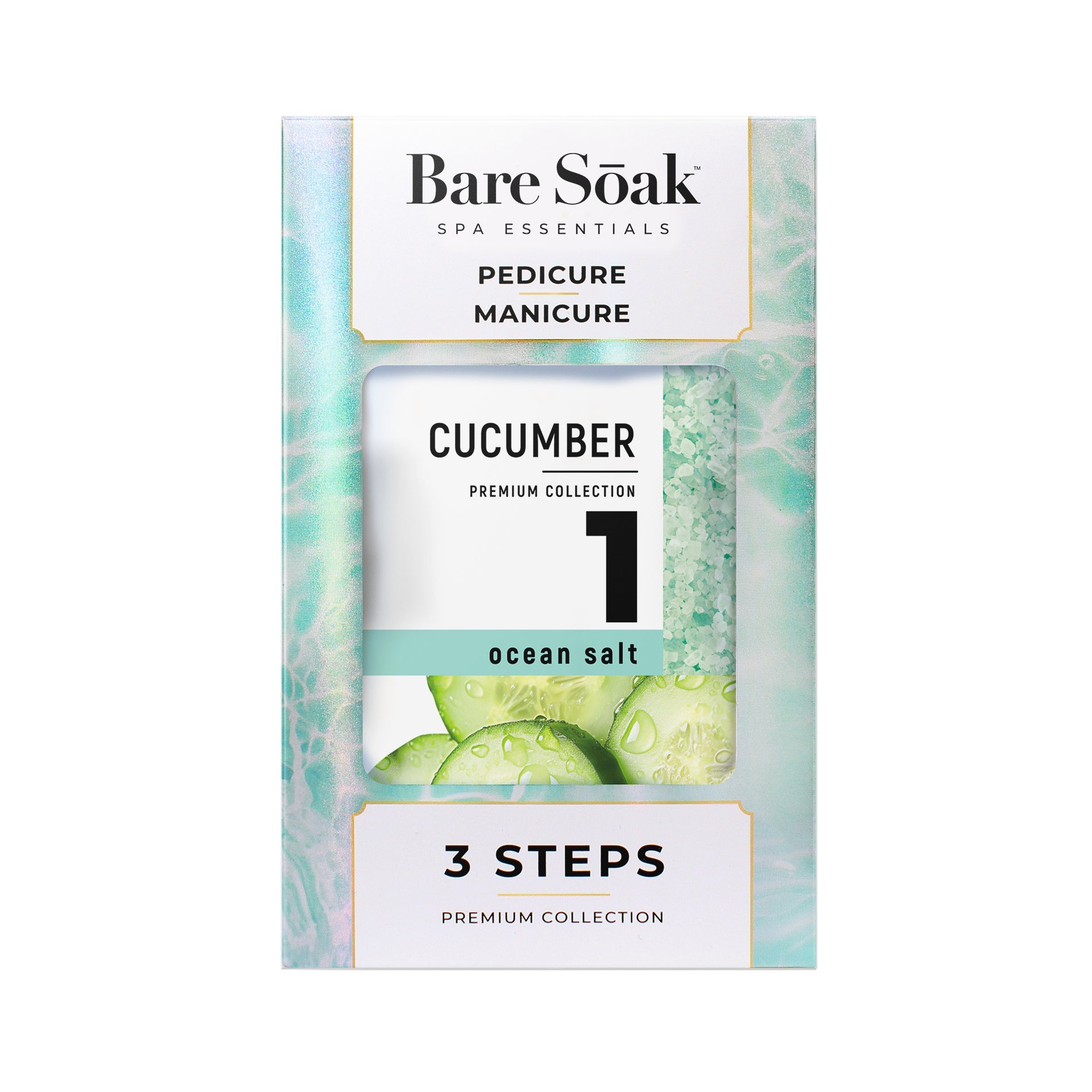 Bare Soak 3 Steps - Cucumber (95 kits)