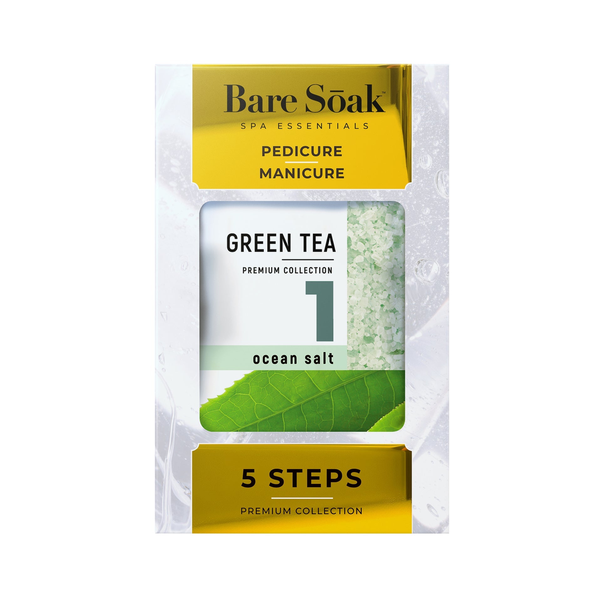 Bare Soak 5 Step - Green Tea (50 Kits)