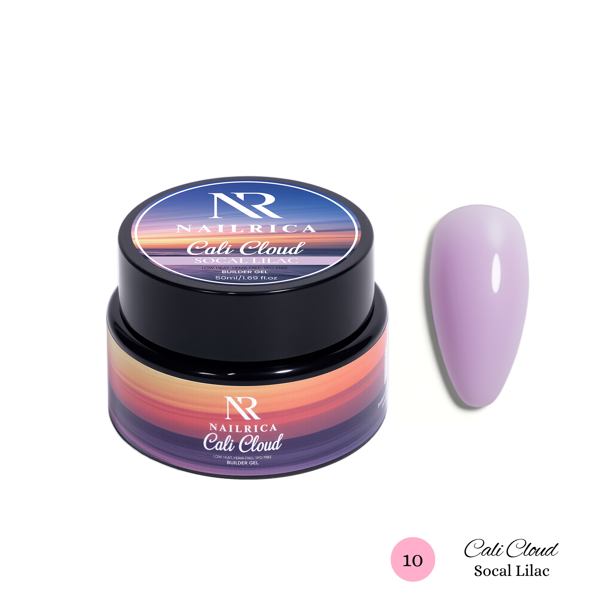 NAILRICA | Builder Gel Cali-Cloud Collection | 12 Colors