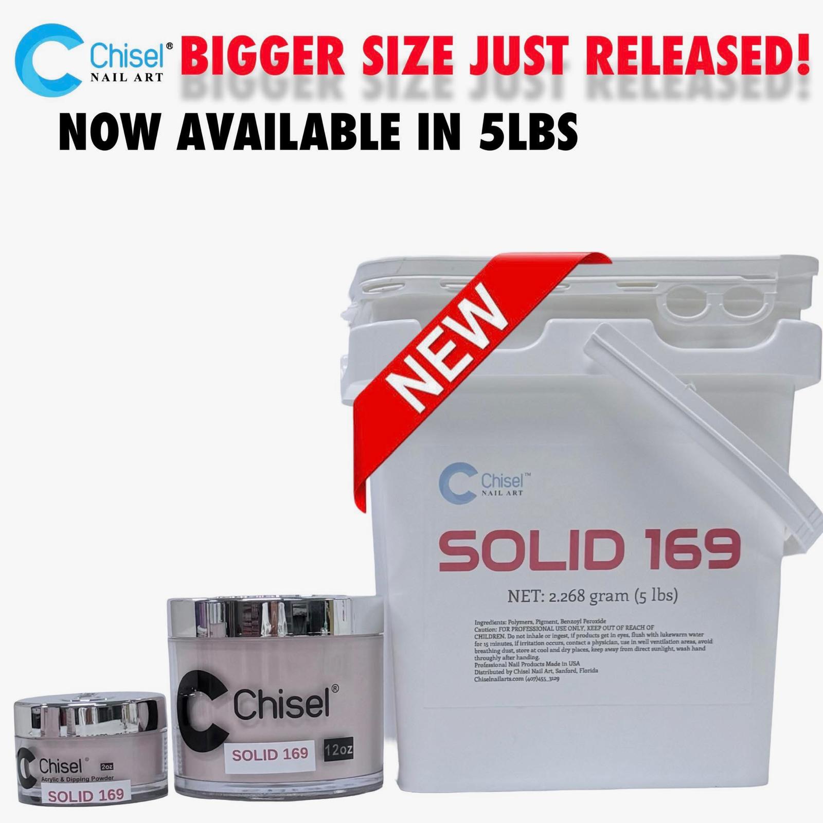 Chisel Solid 169 5lbs