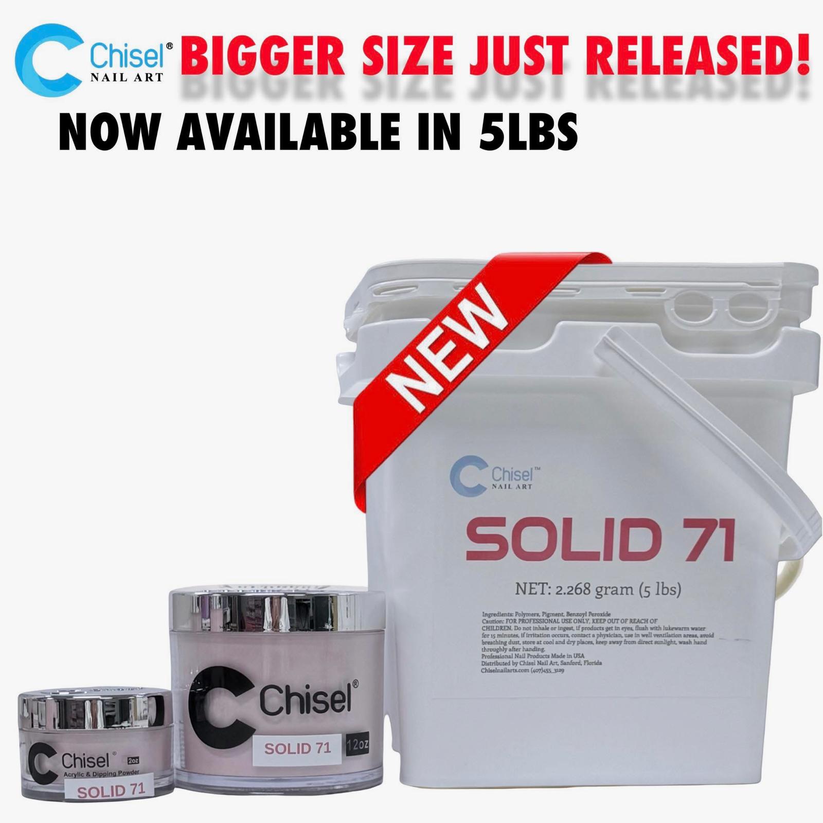 Chisel Solid 71 5lbs