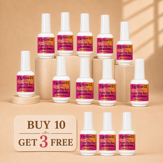 QUEEN 21 - Qéline21 - Super Dip Base No Activator Needed -15ml/0.5oz - Buy 10 Get 3 FREE