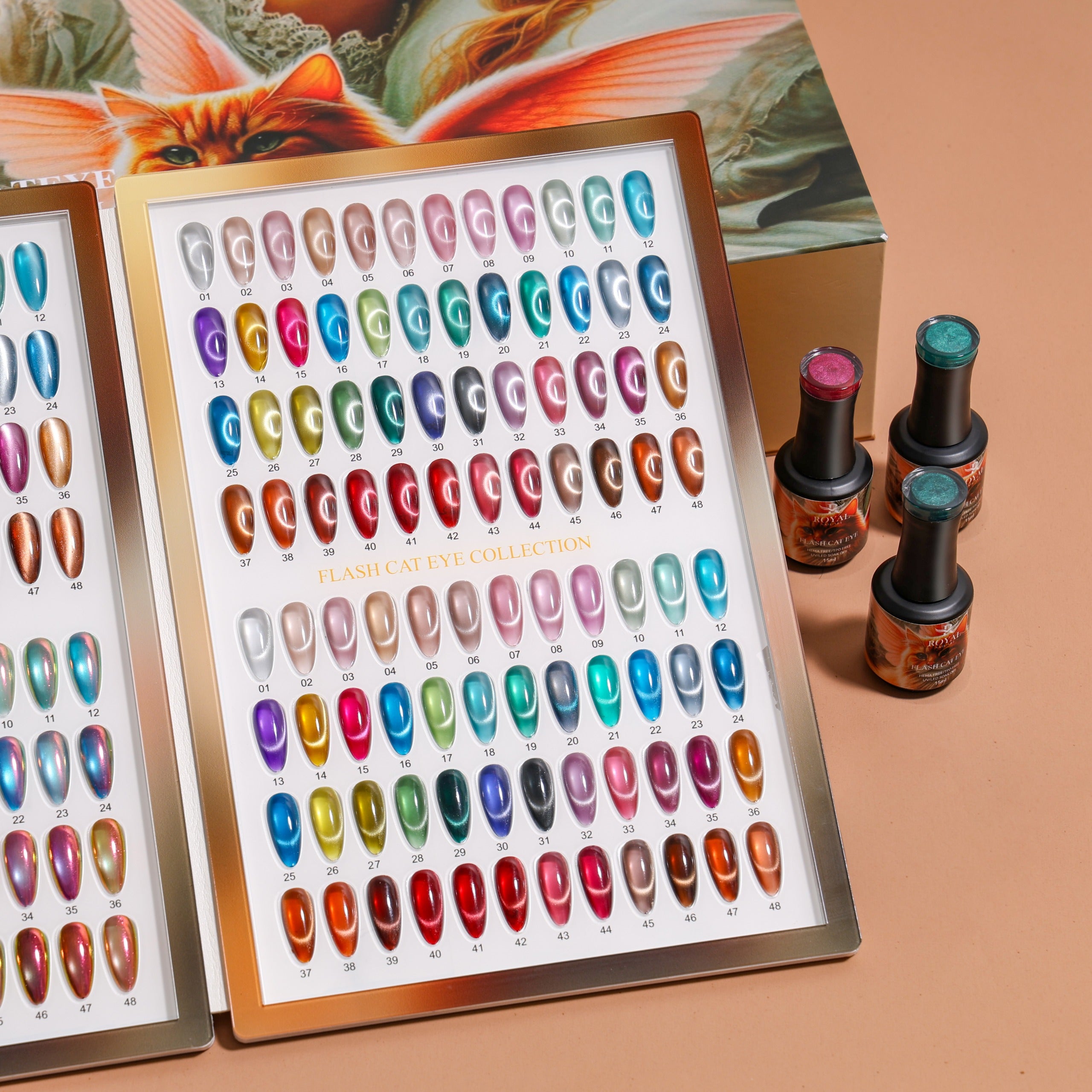 Flash Cat Eye 48 Colors