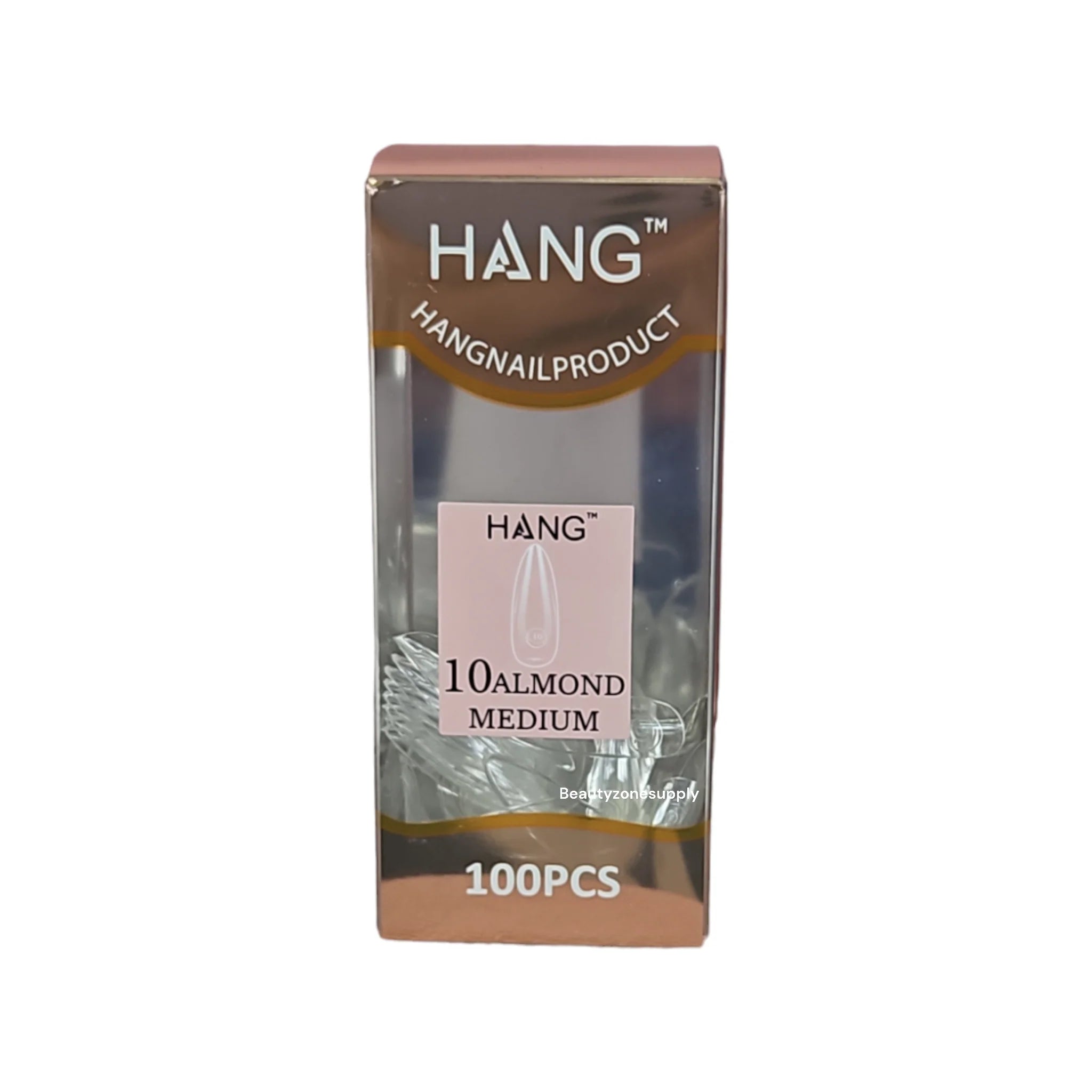 Hang Gel x Tips Premium 100 pc Refill Box Almond Medium