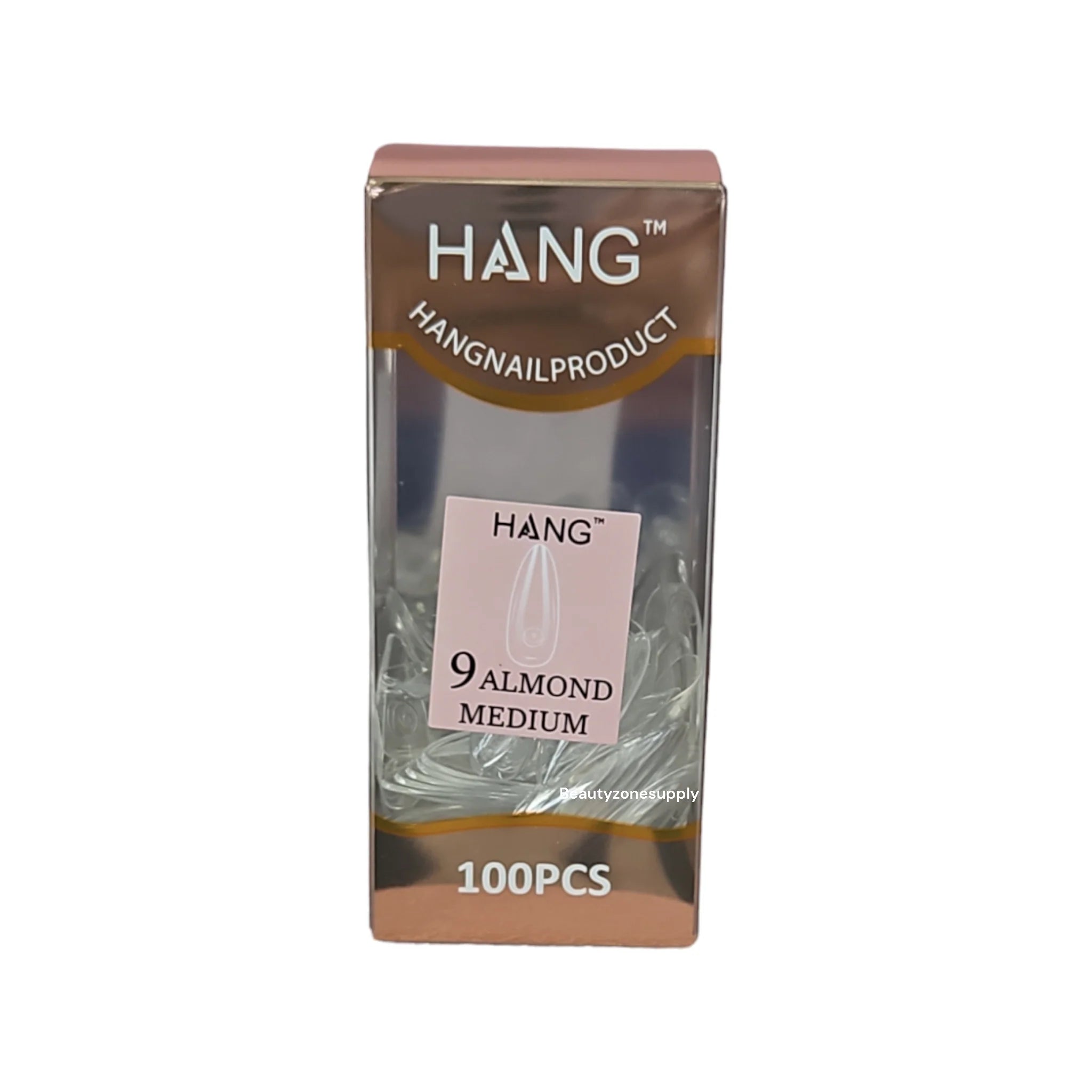 Hang Gel x Tips Premium 100 pc Refill Box Almond Medium