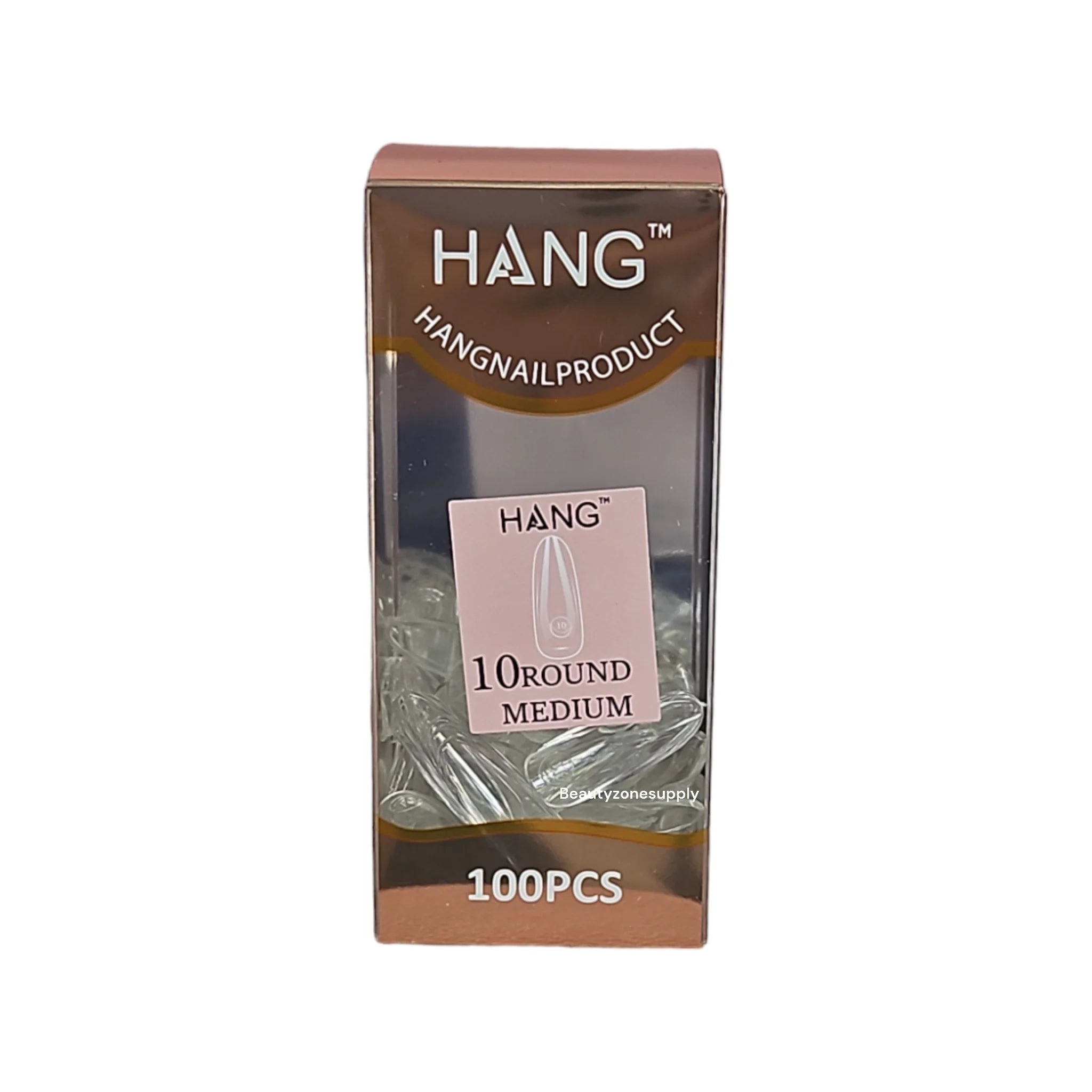 Hang Gel x Tips Premium 100 pc Refill Box Round Medium