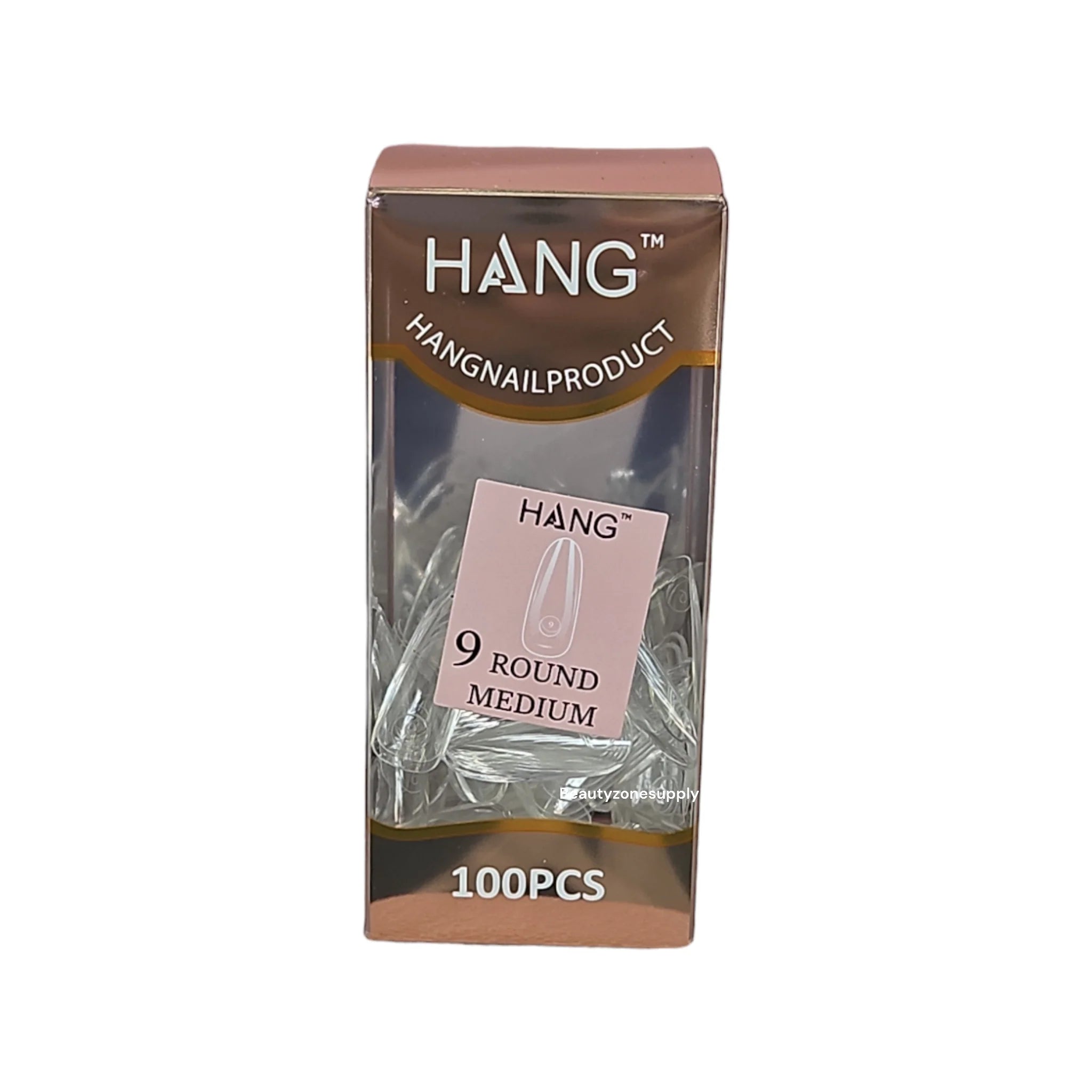 Hang Gel x Tips Premium 100 pc Refill Box Round Medium