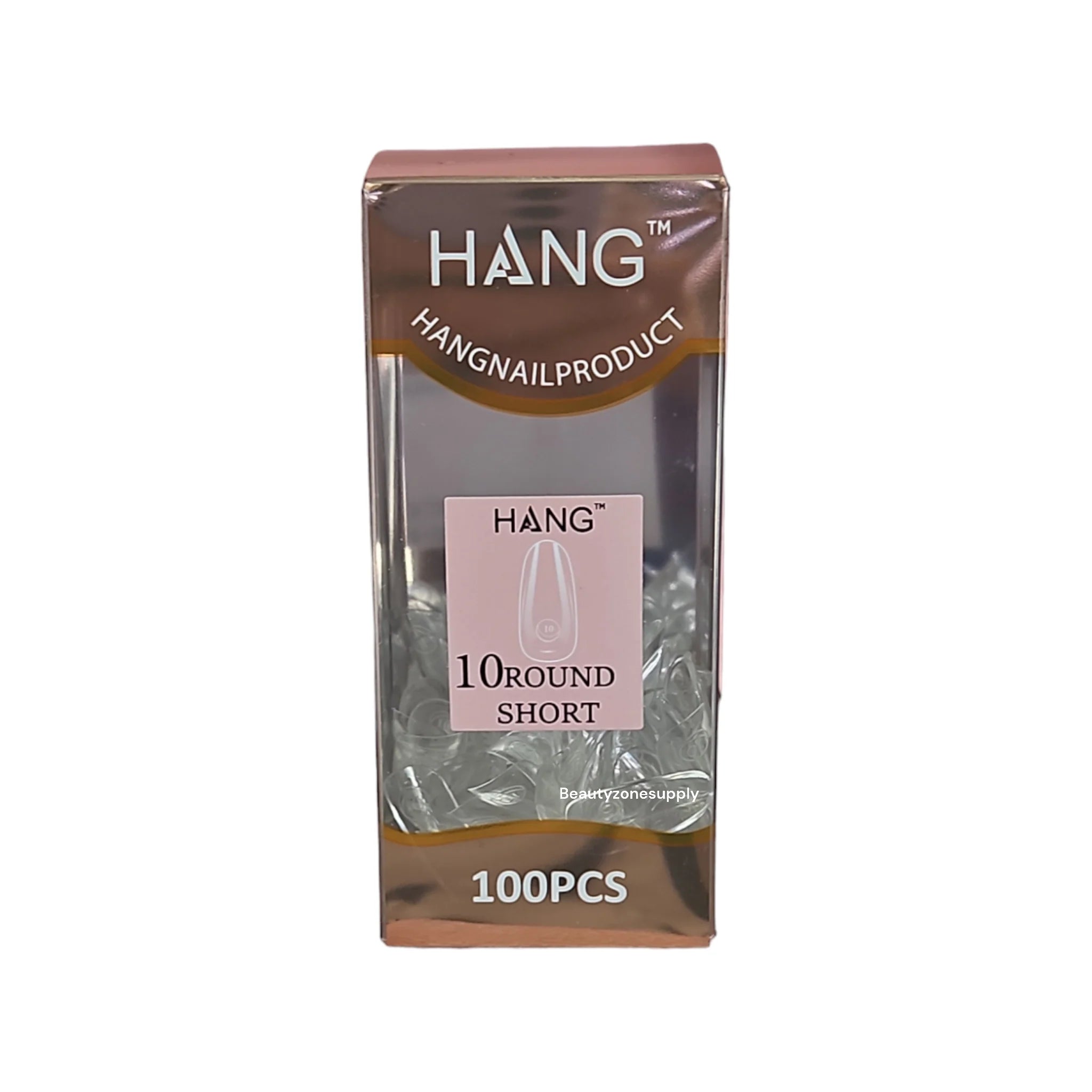 Hang Gel x Tips Premium 100 pc Refill Box Round Short