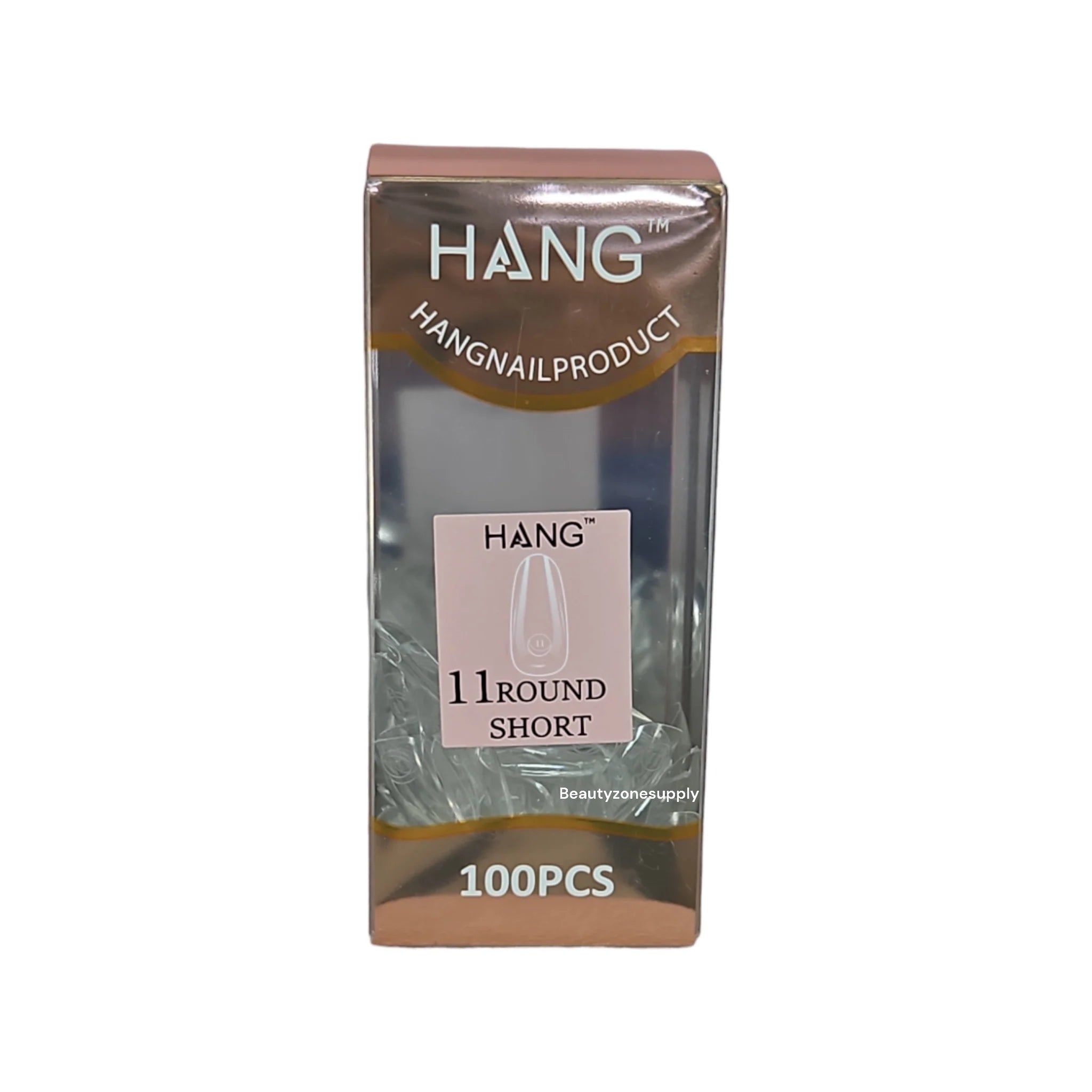 Hang Gel x Tips Premium 100 pc Refill Box Round Short