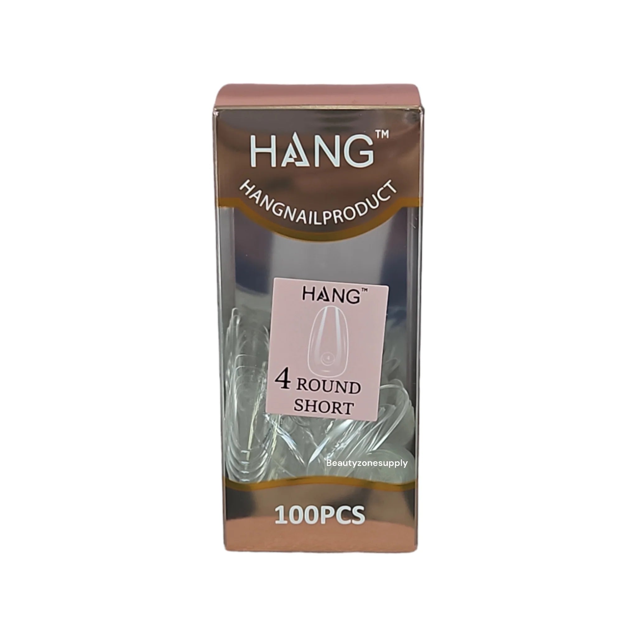 Hang Gel x Tips Premium 100 pc Refill Box Round Short