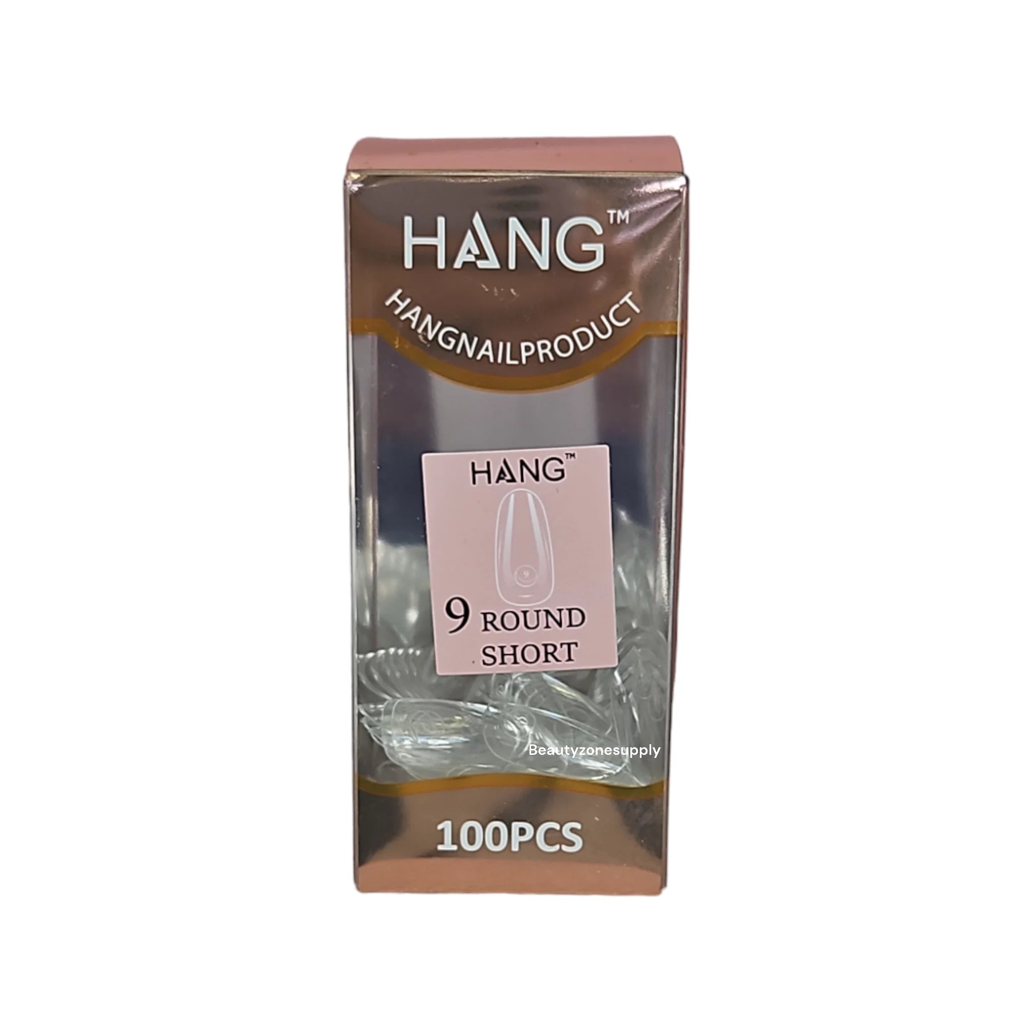 Hang Gel x Tips Premium 100 pc Refill Box Round Short