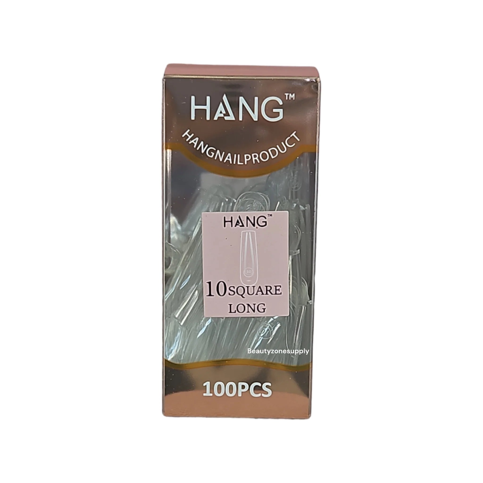 Hang Gel x Tips Premium 100 pc Refill Box Square Long