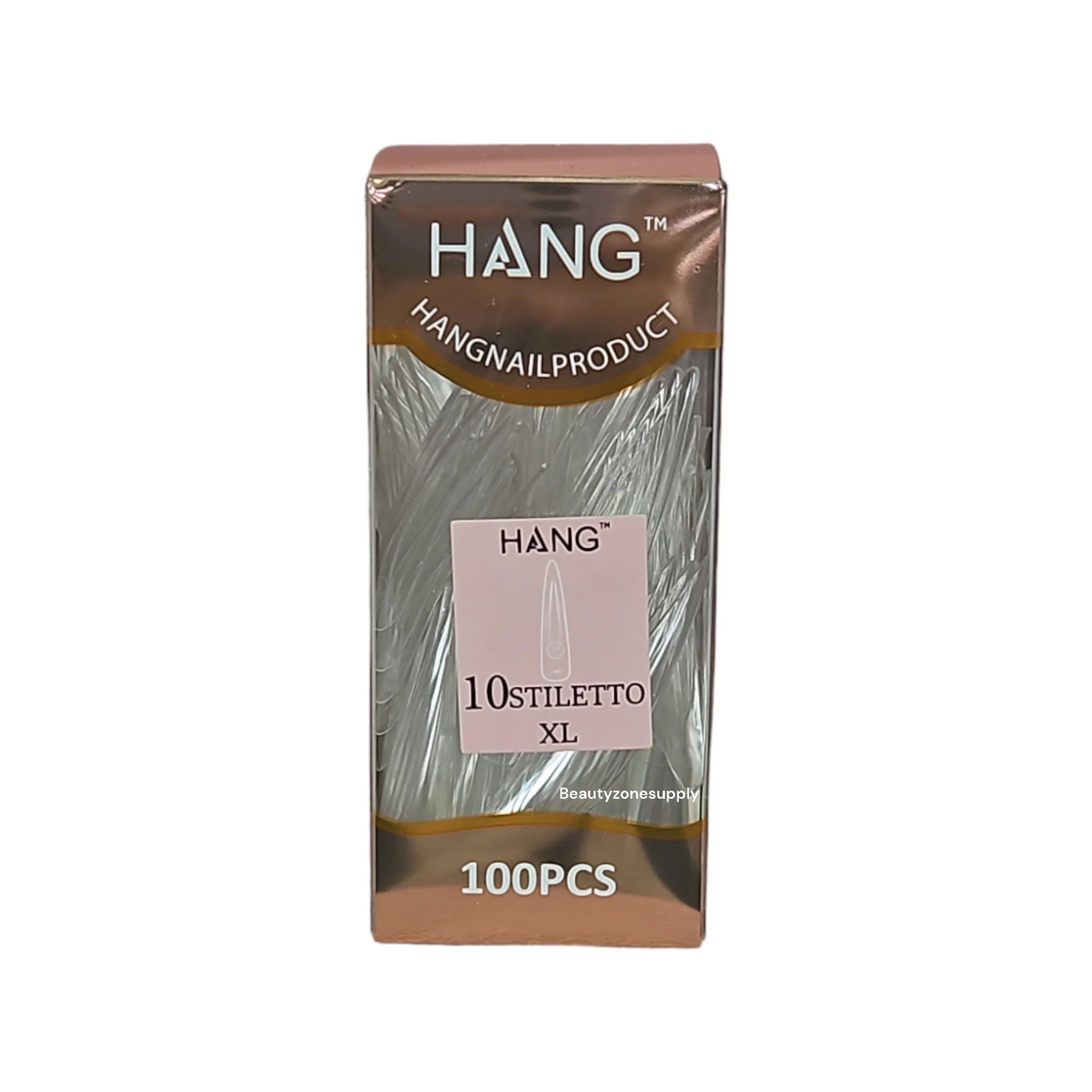 Hang Gel x Tips Premium 100 pc Refill Box Stiletto XLong