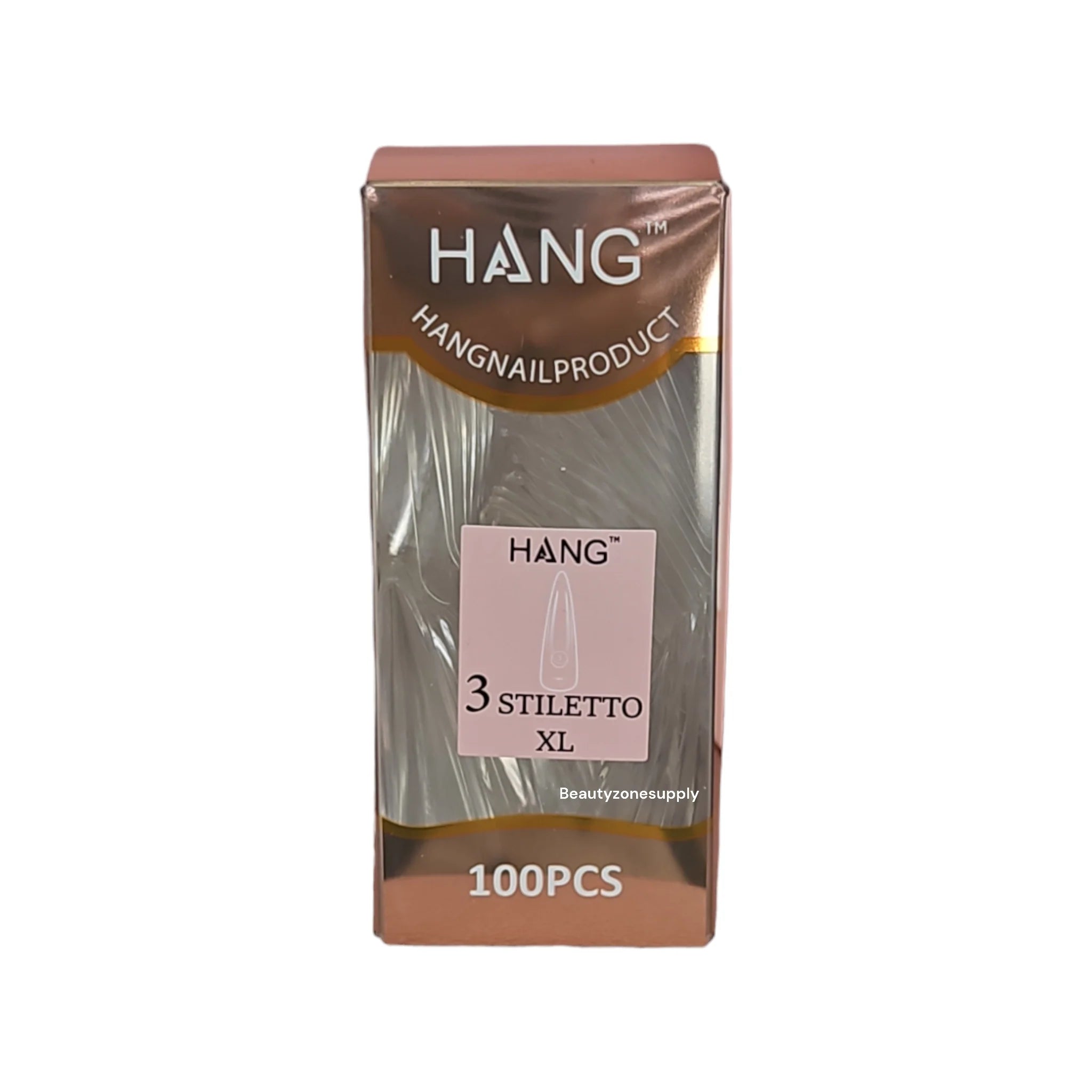 Hang Gel x Tips Premium 100 pc Refill Box Stiletto XLong