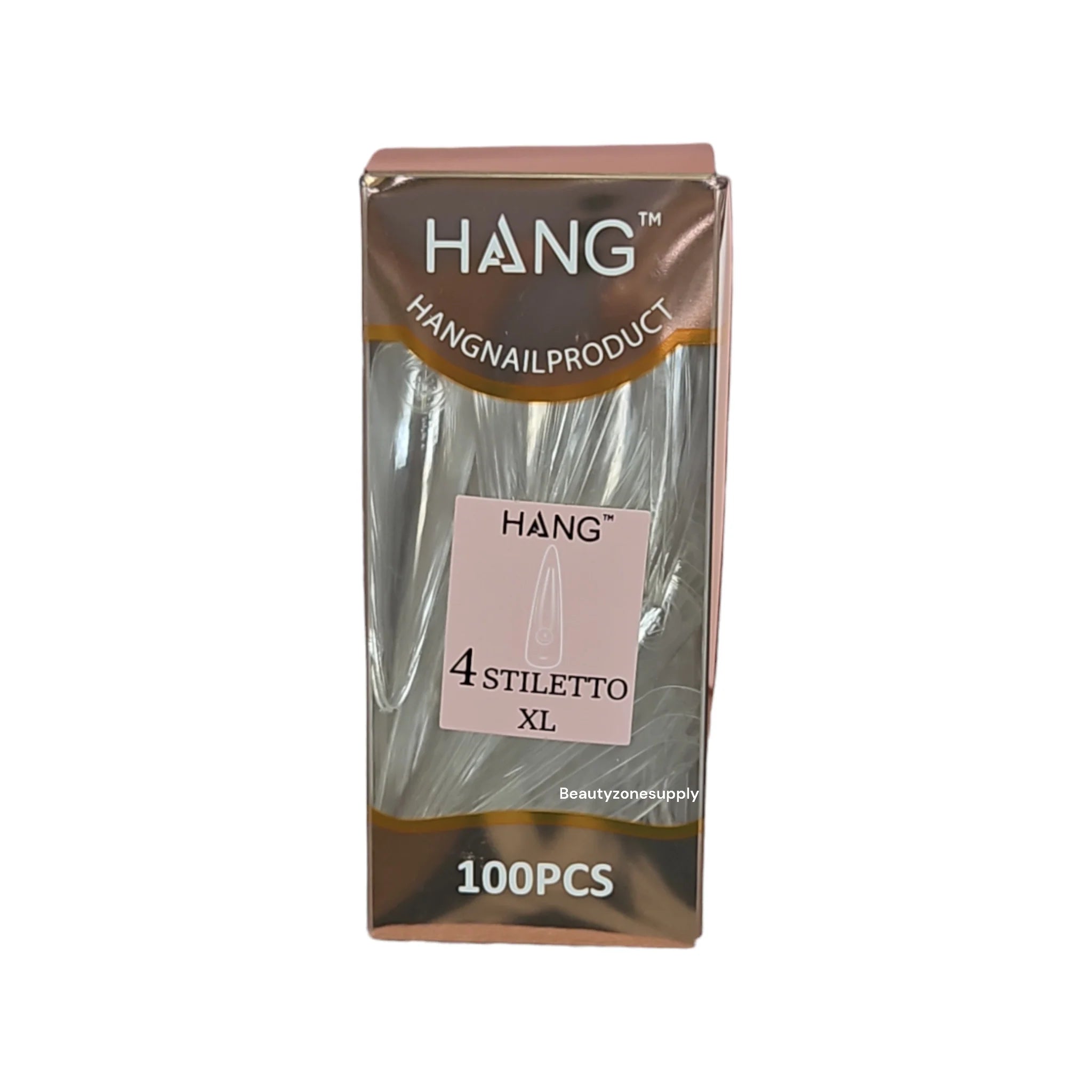 Hang Gel x Tips Premium 100 pc Refill Box Stiletto XLong