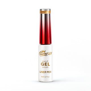QUEEN 21 - Gel Liner Pen 01 - Gold - 8ml/0.27oz