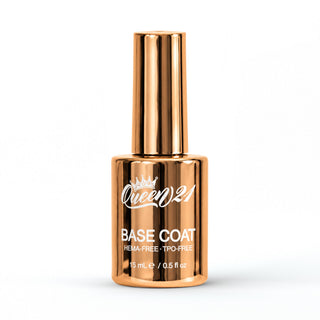 QUEEN 21 - New Base Coat HEMA-FREE & TPO-FREE 15ml/0.5oz