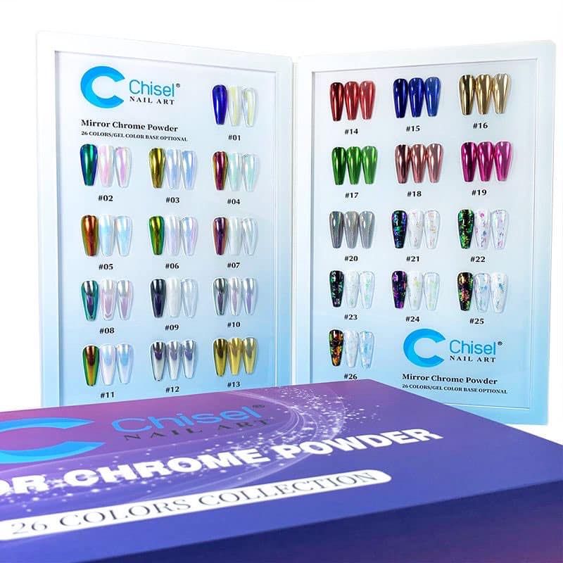 Chisel Mirror Chrome Powder 26 Colors