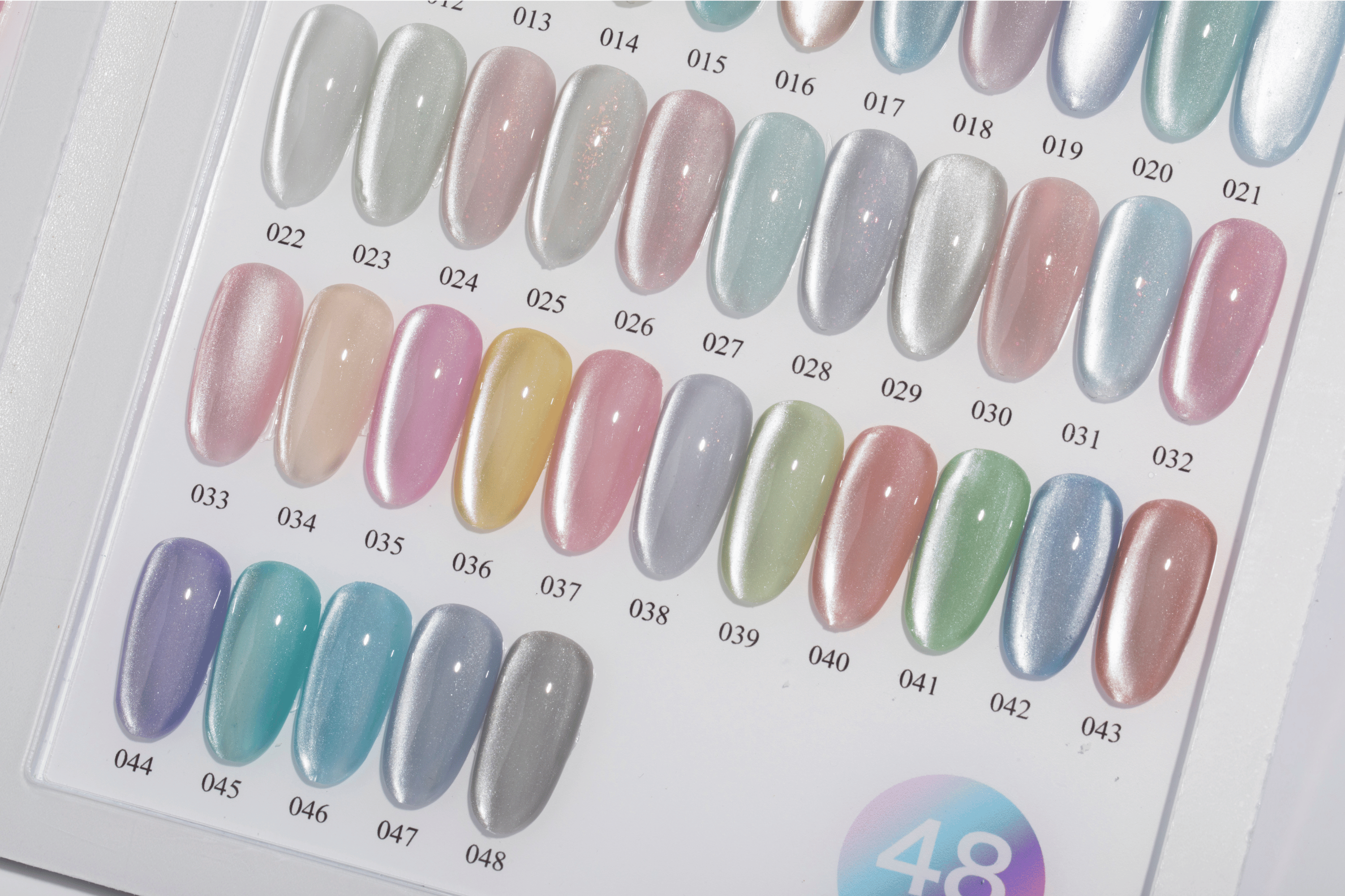 PASTEL COTTON CANDY CAT EYE COLLECTION | 48 COLORS