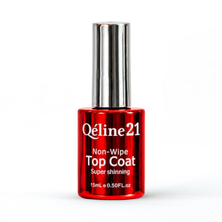 QUEEN 21 - Qéline21 Non-Wipe Top Coat - 15ml/0.5oz
