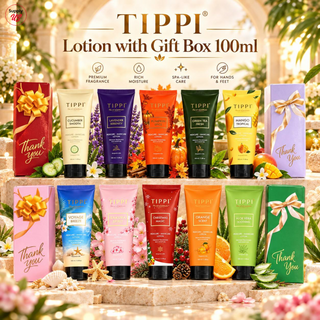 TIPPI Rich Moisture Lotion 100ml - FREE Gift Box