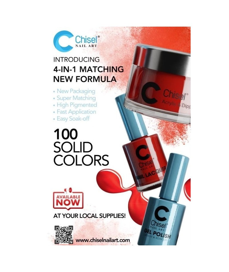 Chisel 4-in-1 100 Colors – Jet Nail Co