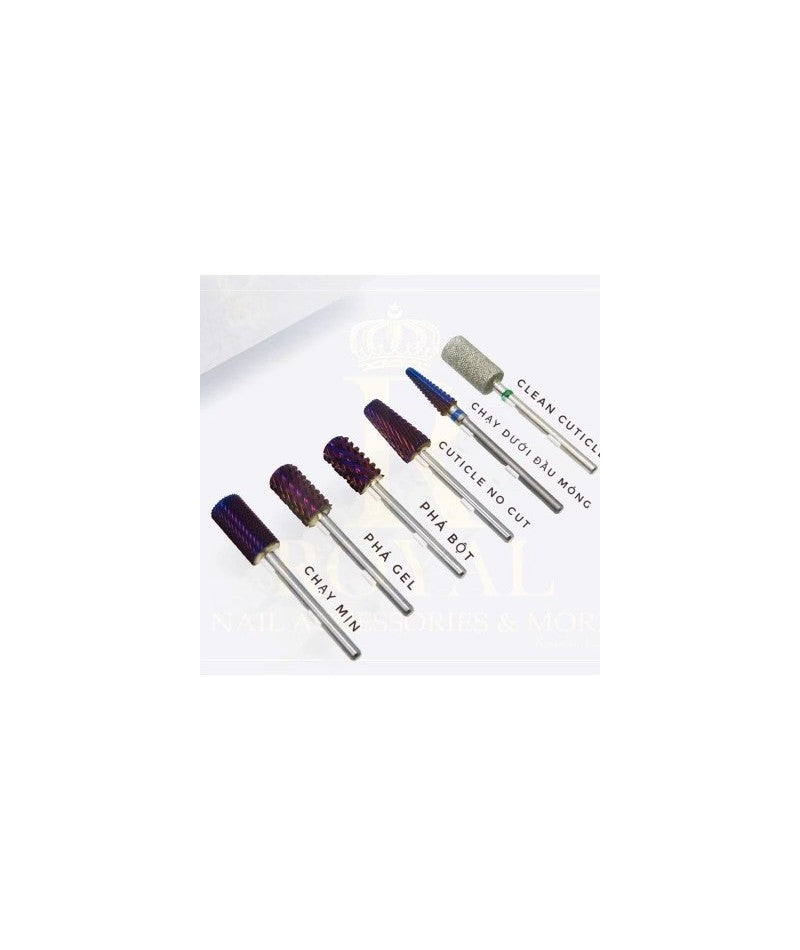 Nail Drill Bit Set 6pcs