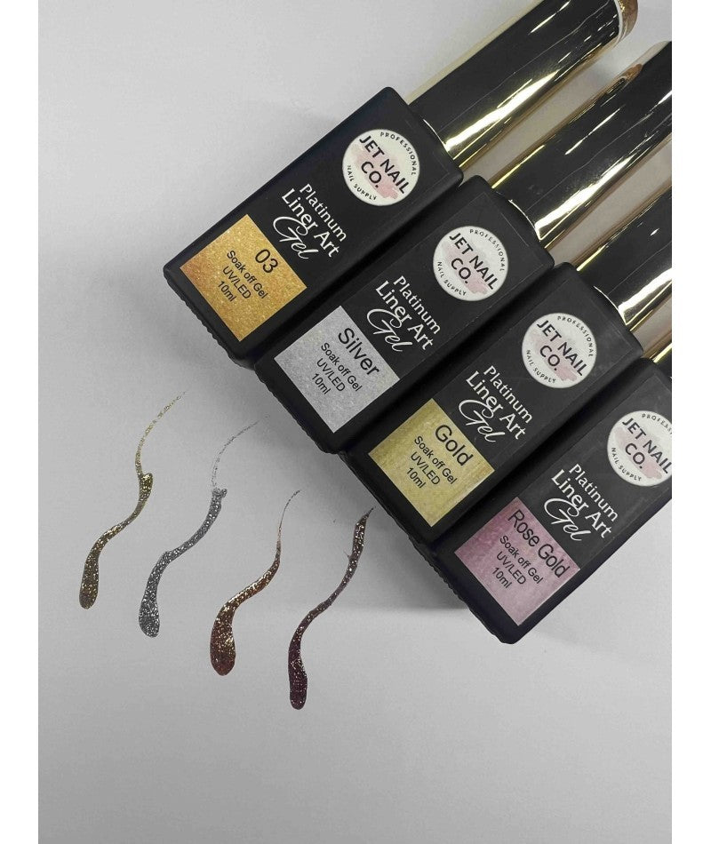 Platinum Glitter Liner 4pcs