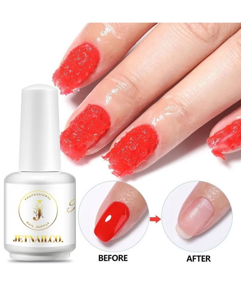 Remove gel